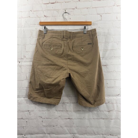Denim & Flower Ricky Singh Shorts Mens Tag Size 29”  Khaki Chino Preppy - Picture 2 of 7